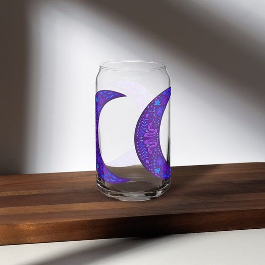 Serpent Moon Can-shaped Glass