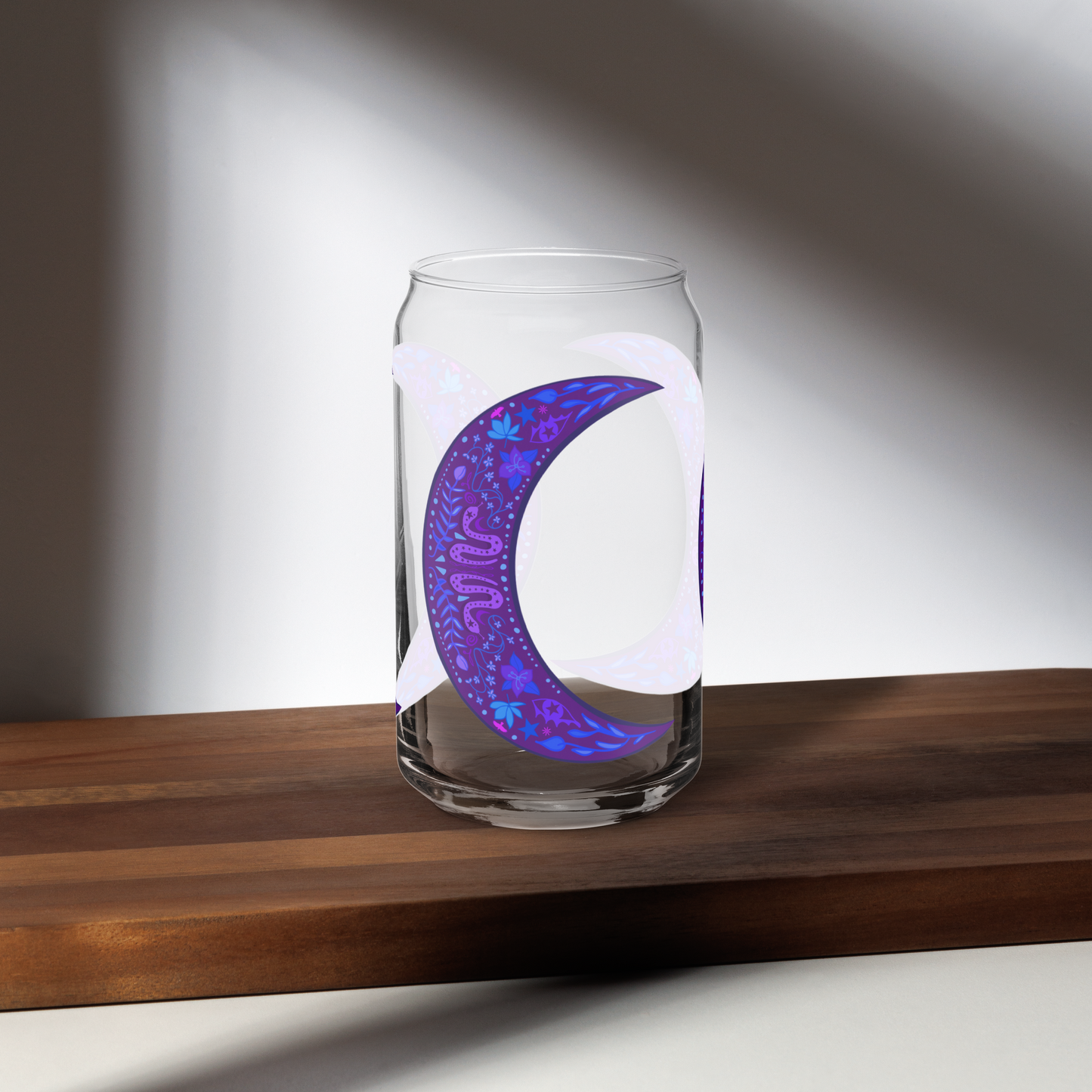 Serpent Moon Can-shaped Glass