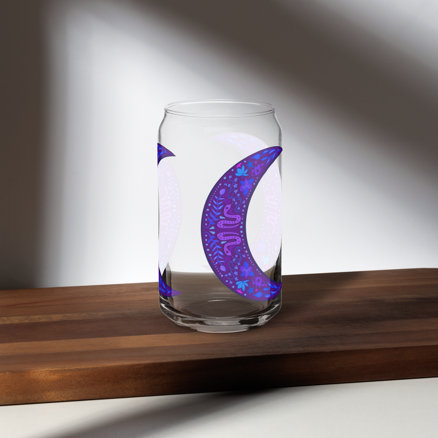 Serpent Moon Can-shaped Glass