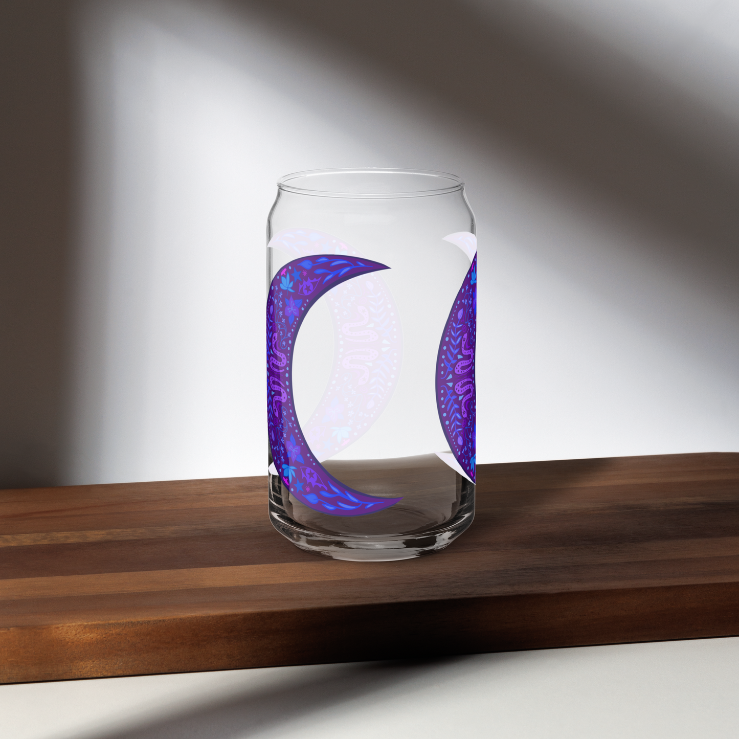 Serpent Moon Can-shaped Glass