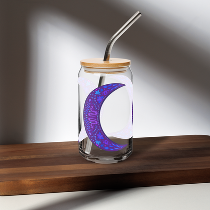 Serpent Moon Can-shaped Glass