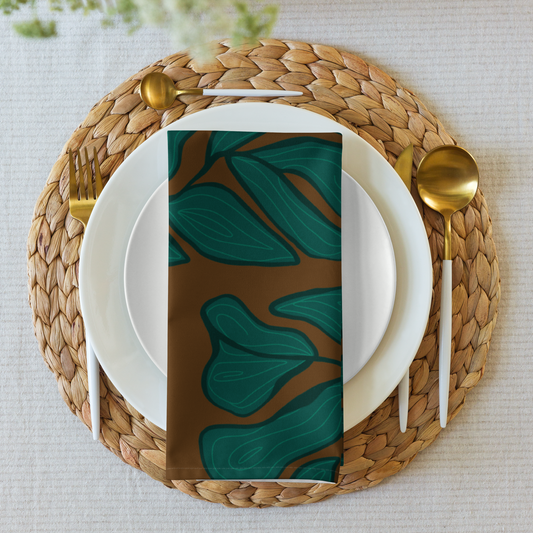 Retro Ivy Cloth Napkin Set