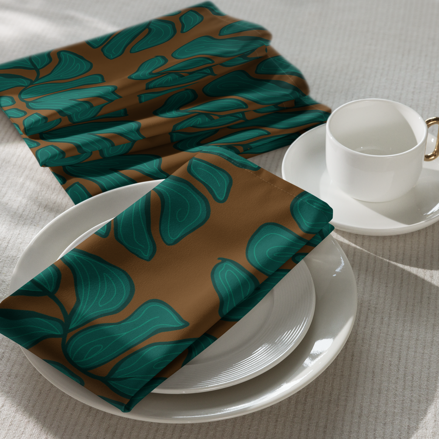 Retro Ivy Cloth Napkin Set