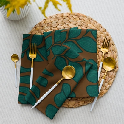 Retro Ivy Cloth Napkin Set