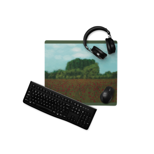 Poppy Field XL Mouse Pad