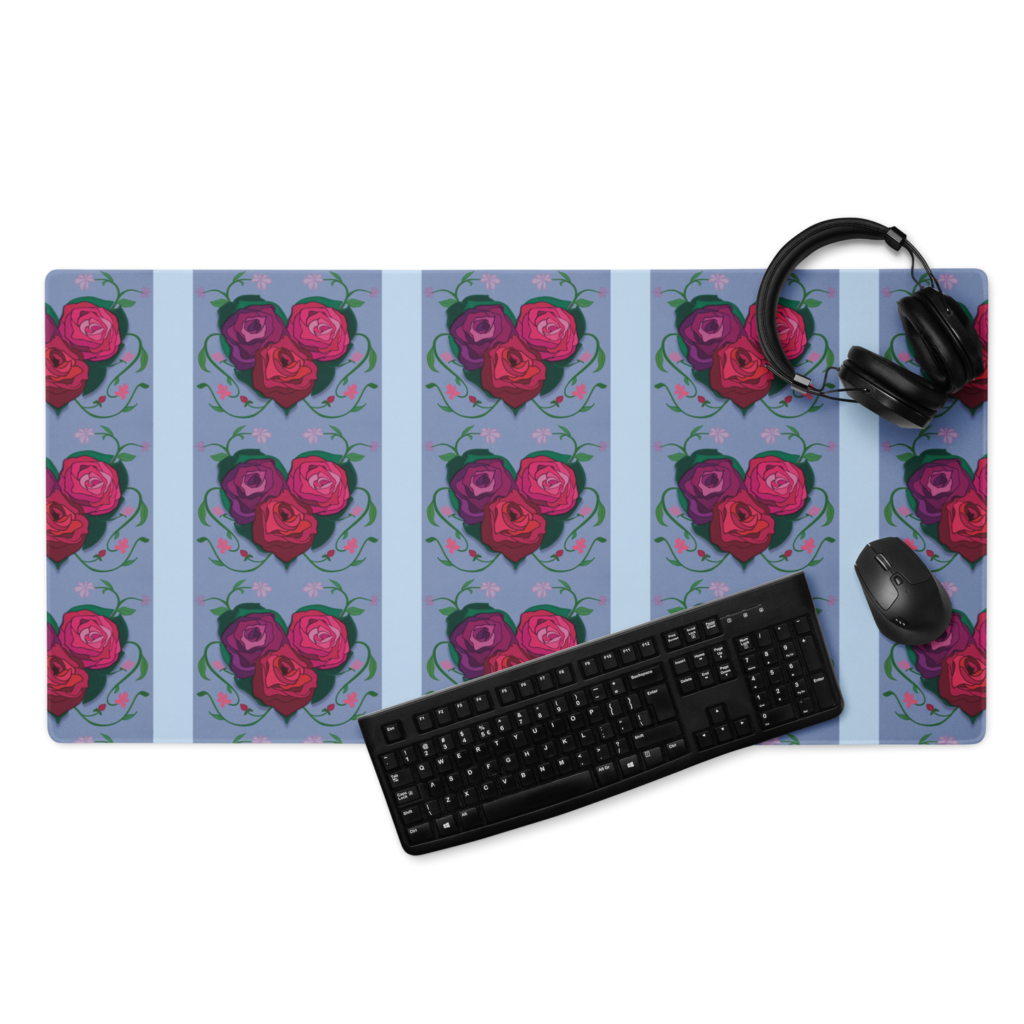 Rose Heart Mouse Pad