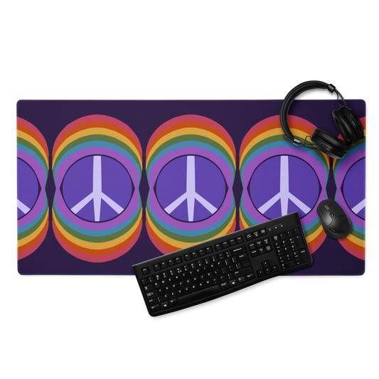 Rainbow Peace XL Mouse Pads