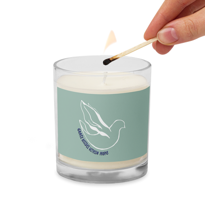 Grace Dove Soy Wax Candle (Unscented)