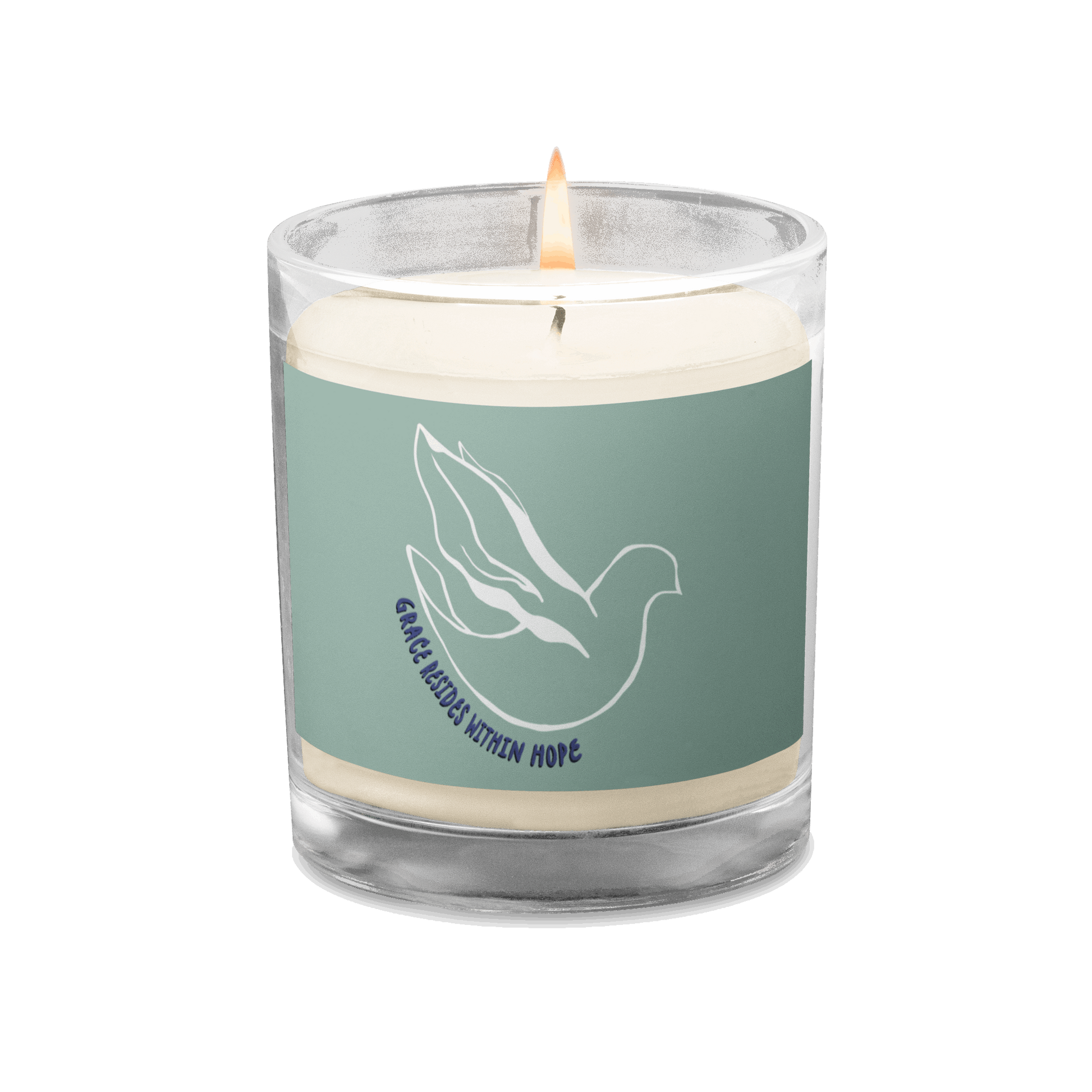 Grace Dove Soy Wax Candle (Unscented)