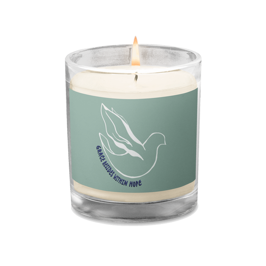 Grace Dove Soy Wax Candle (Unscented)