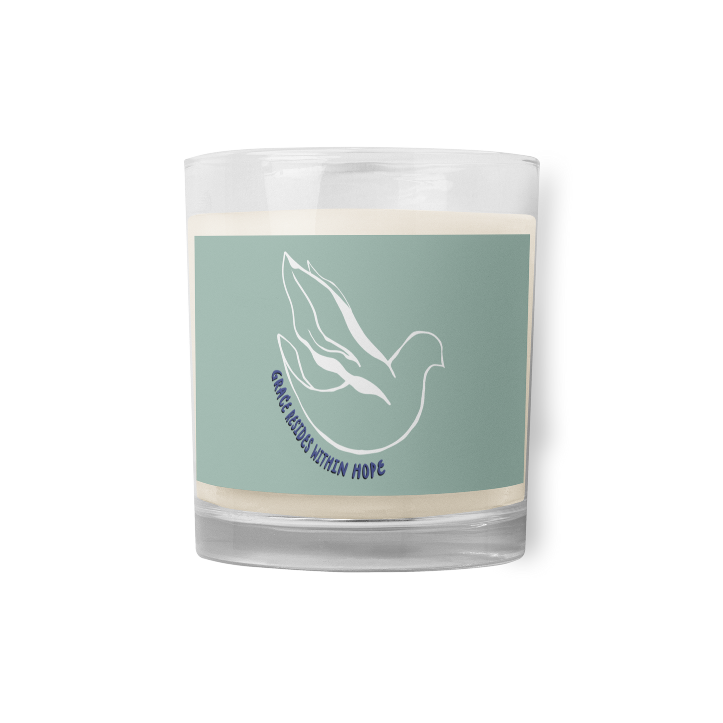 Grace Dove Soy Wax Candle (Unscented)