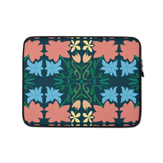 Retro Bouquet Laptop Sleeves