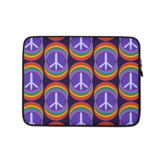 Rainbow Peace Laptop Sleeves