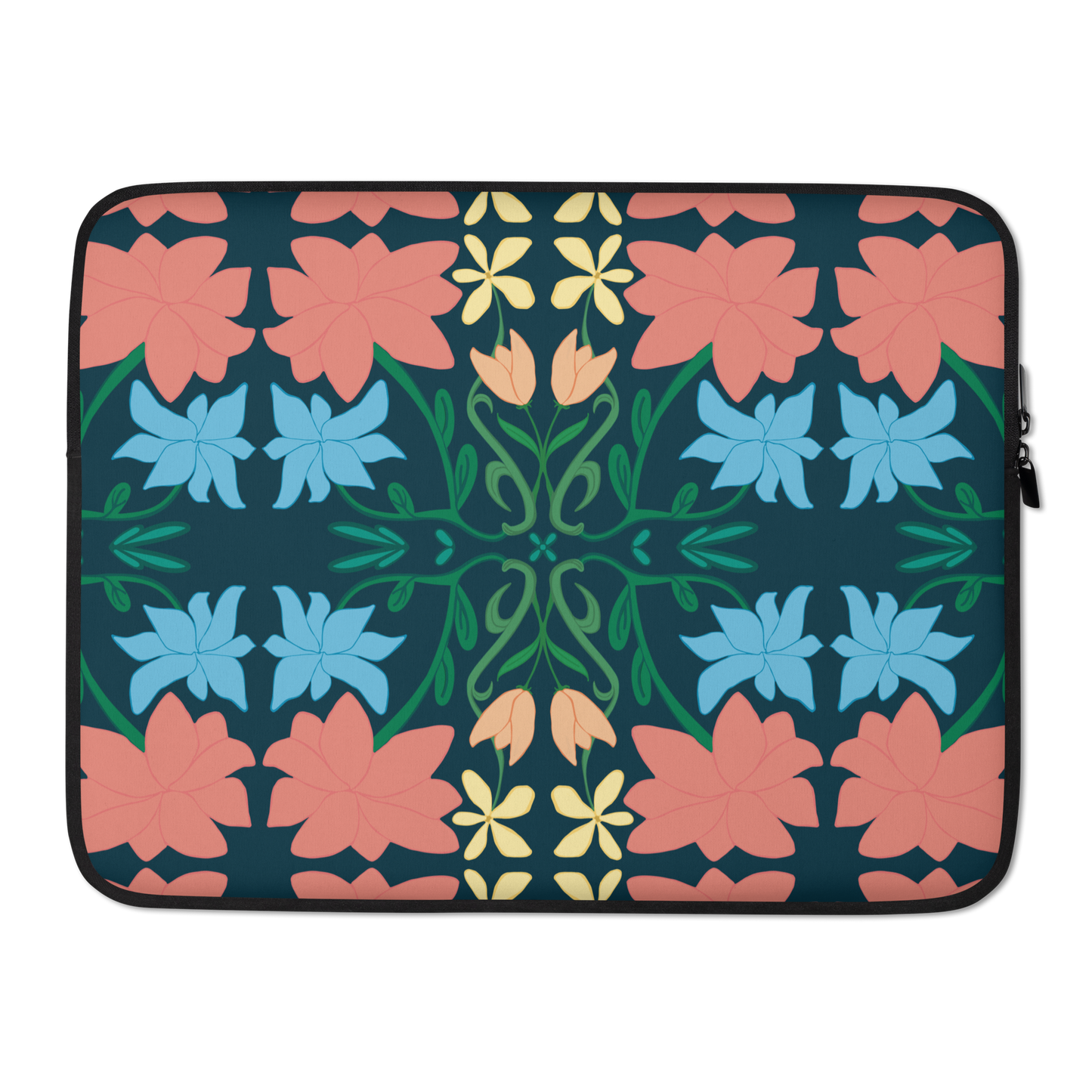 Retro Blumenstrauß Laptoptaschen