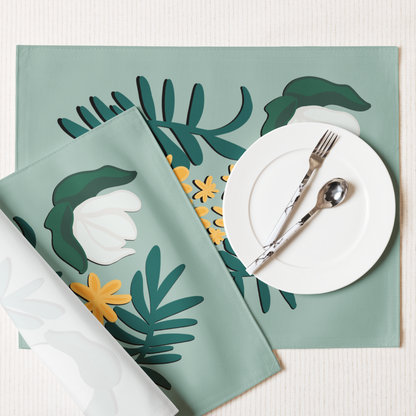 Magnolia + Phlox Placemat Set