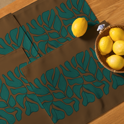 Retro Ivy Placemat Set