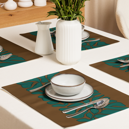 Retro Ivy Placemat Set