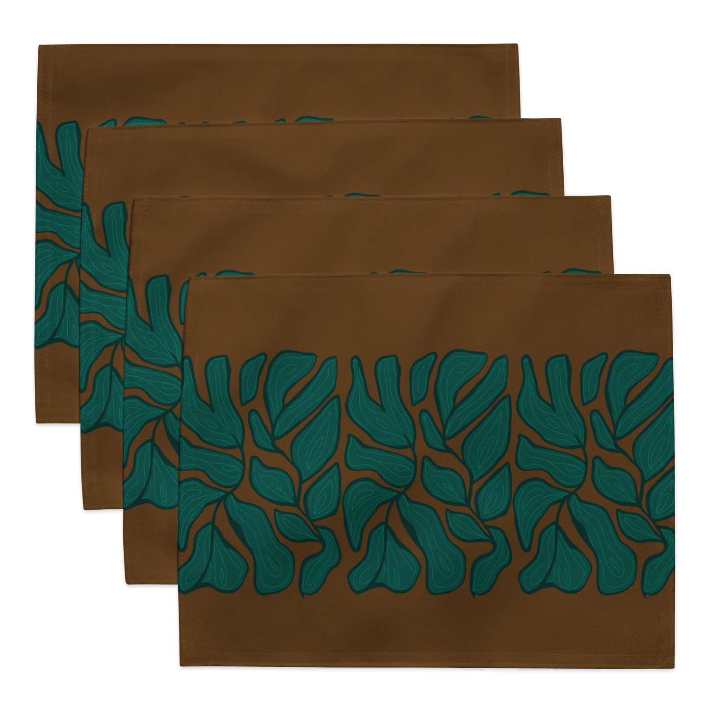 Retro Ivy Placemat Set