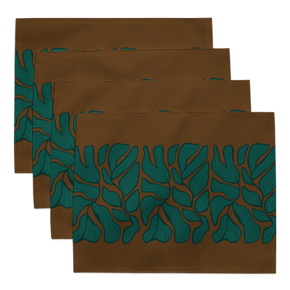 Retro Ivy Placemat Set