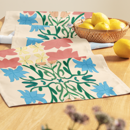 Retro Bouquet Table Runner