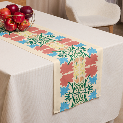 Retro Bouquet Table Runner