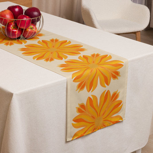 Retro Sunburst Table Runner