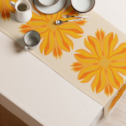 Retro Sunburst Table Runner