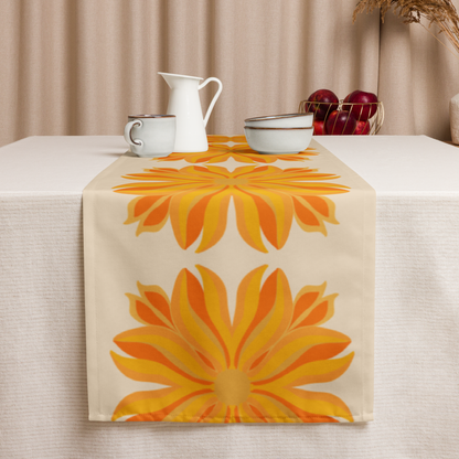 Retro Sunburst Table Runner