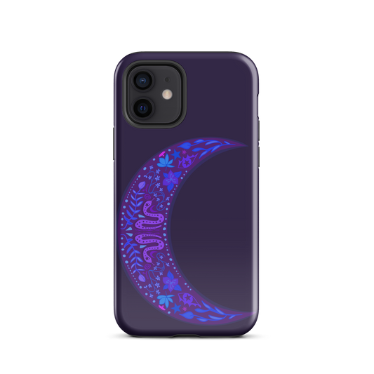 Serpent Moon Folk Art Tough Case for iPhone®