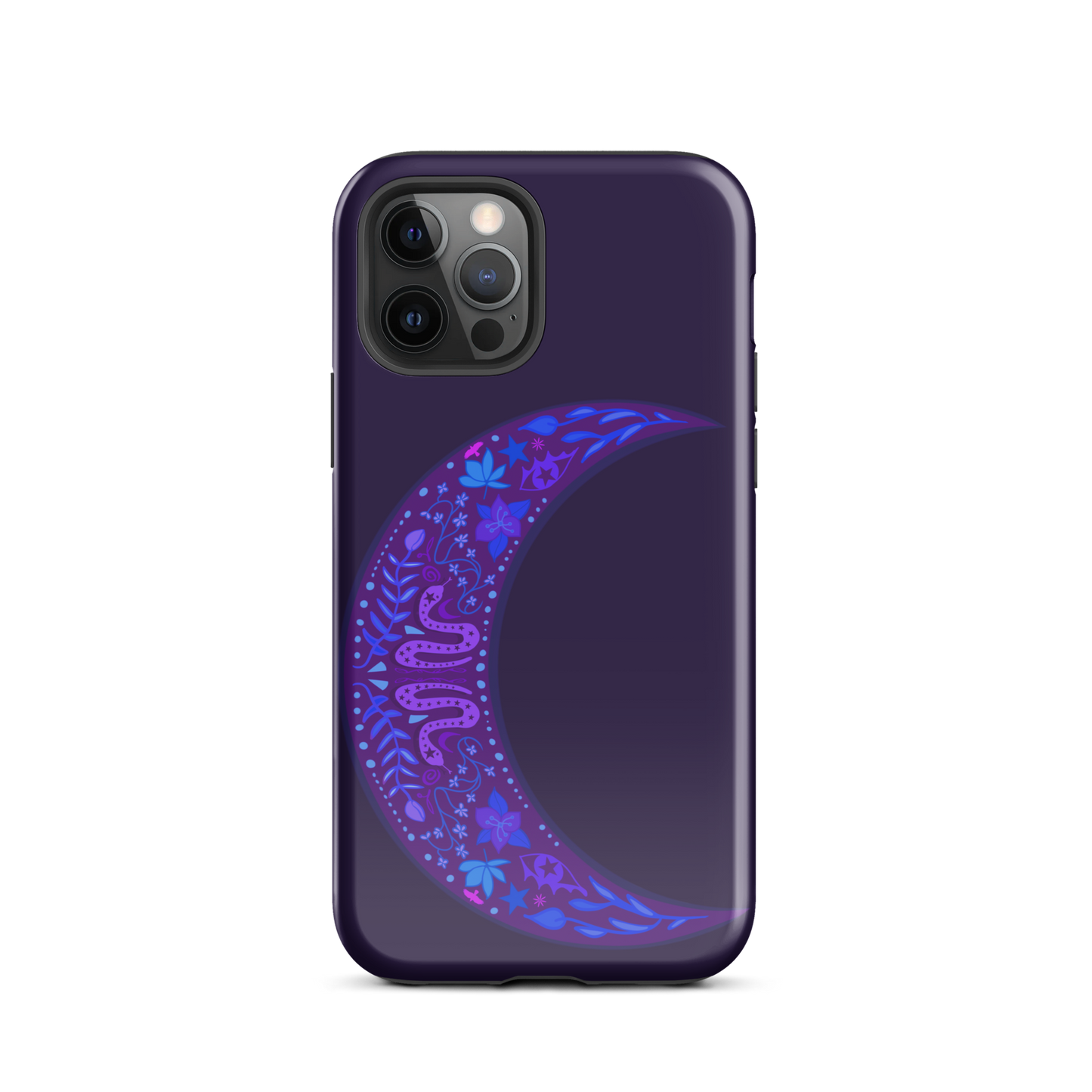 Serpent Moon Folk Art Tough Case for iPhone®