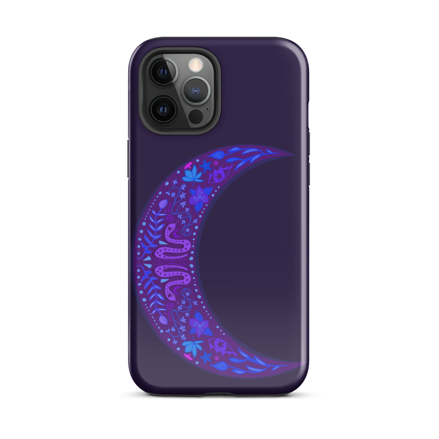 Serpent Moon Folk Art Tough Case for iPhone®