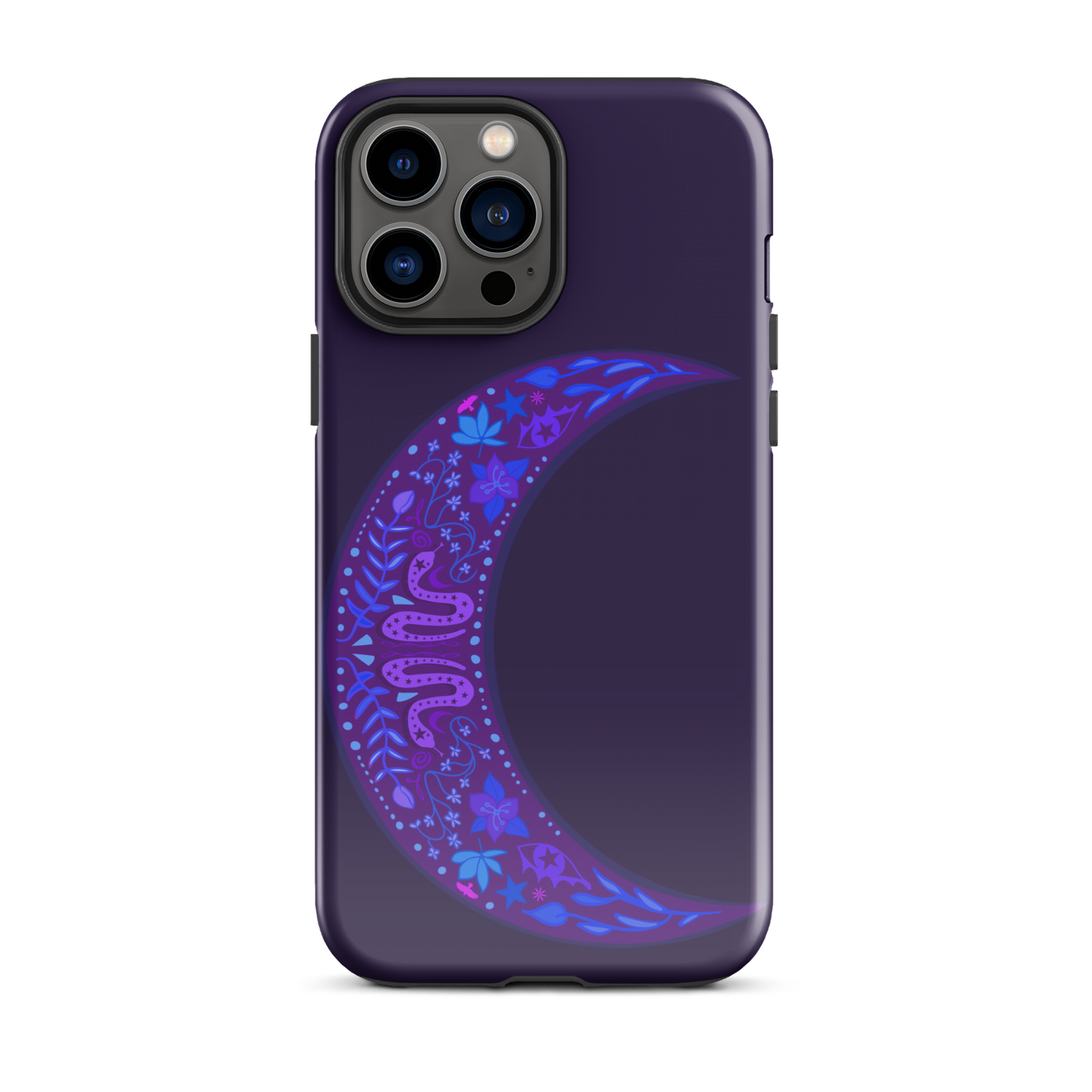 Serpent Moon Folk Art Tough Case for iPhone®