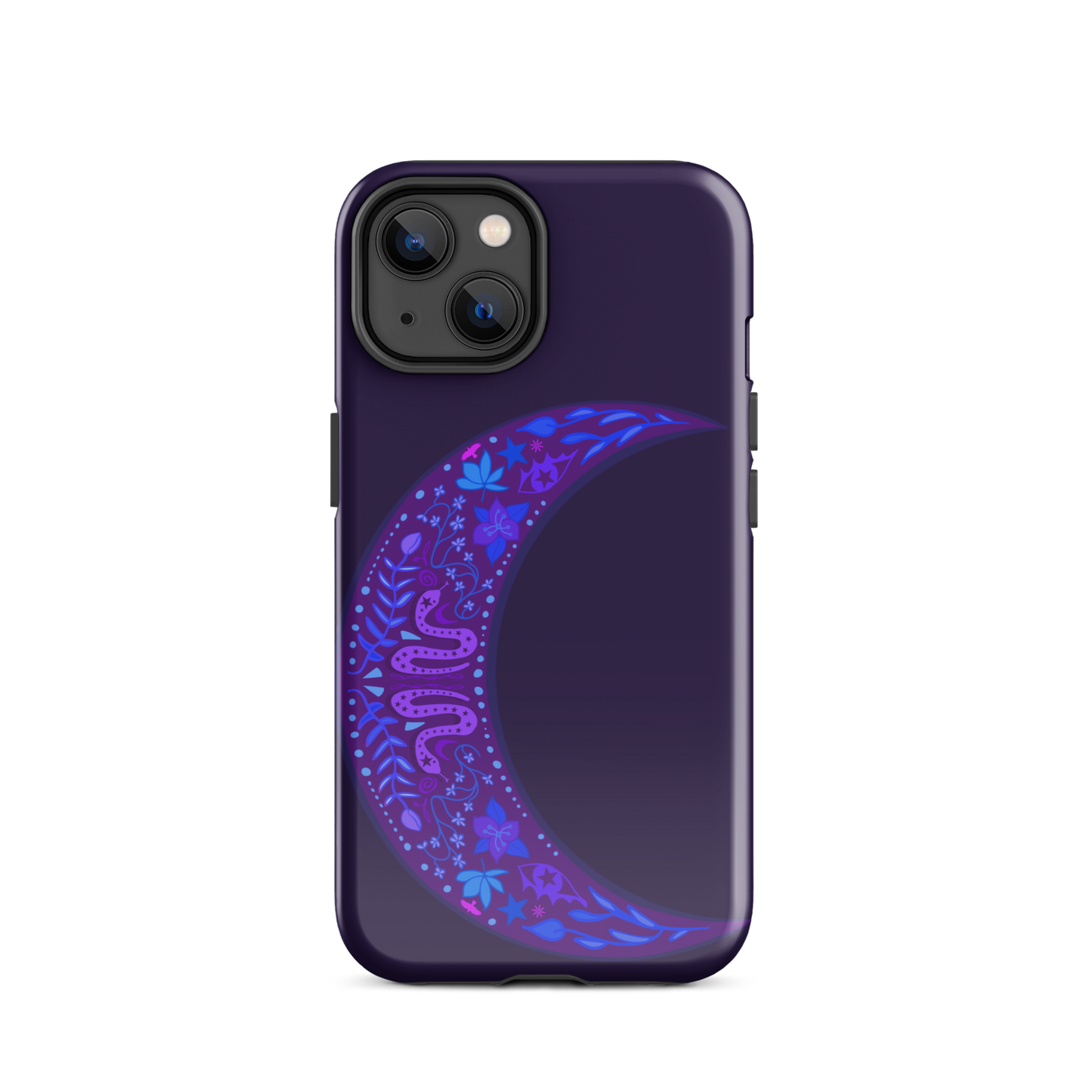 Serpent Moon Folk Art Tough Case for iPhone®