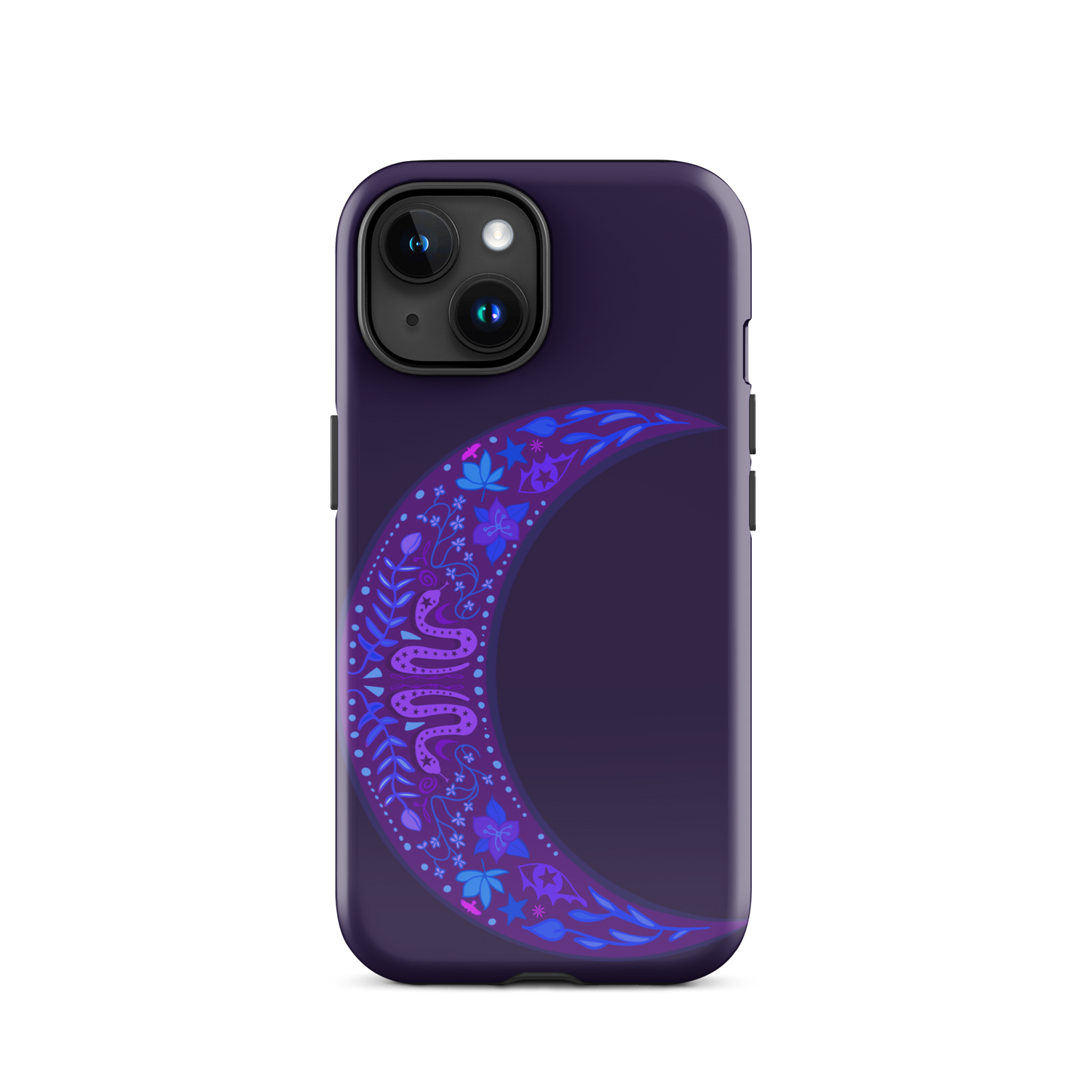 Serpent Moon Folk Art Tough Case for iPhone®