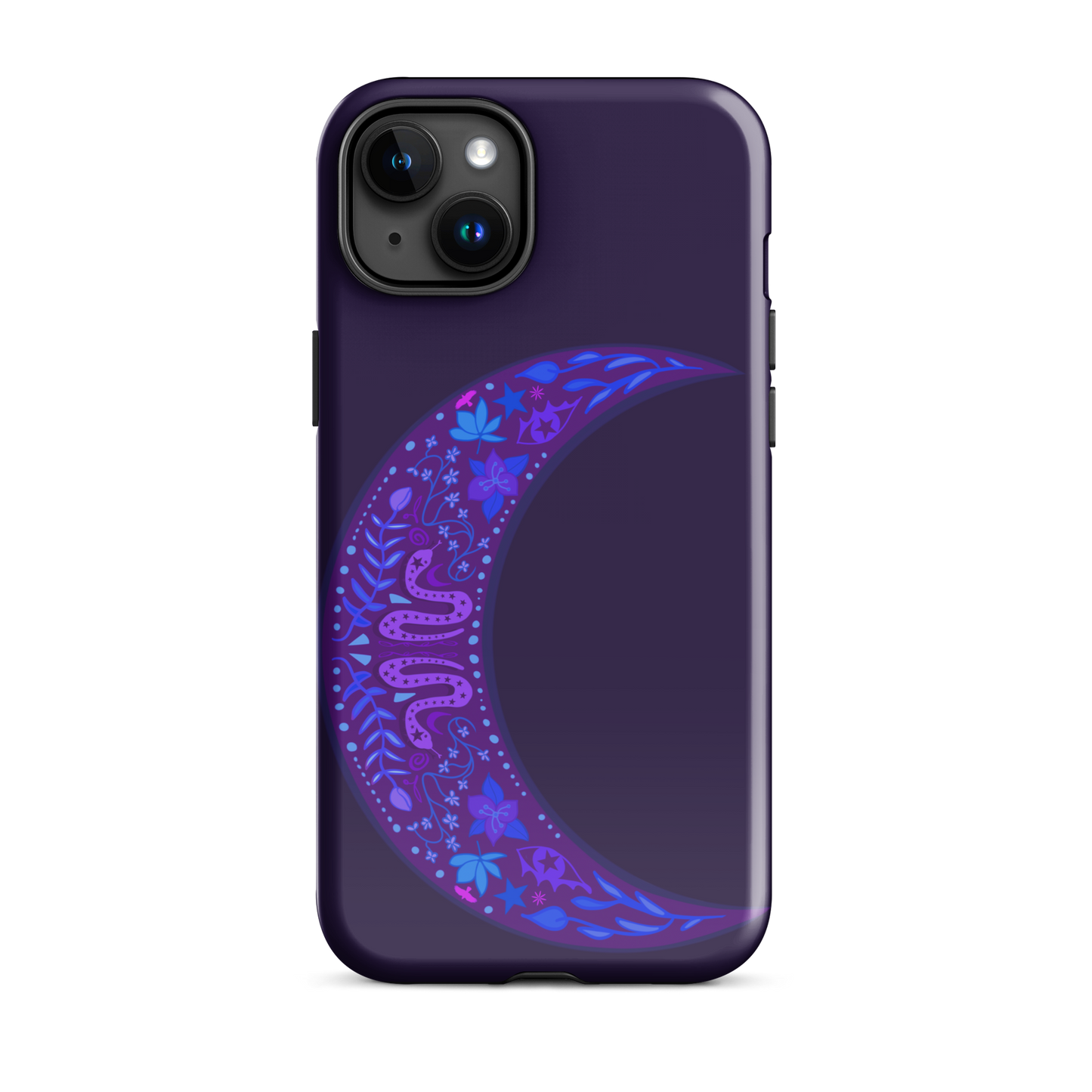 Serpent Moon Folk Art Tough Case for iPhone®