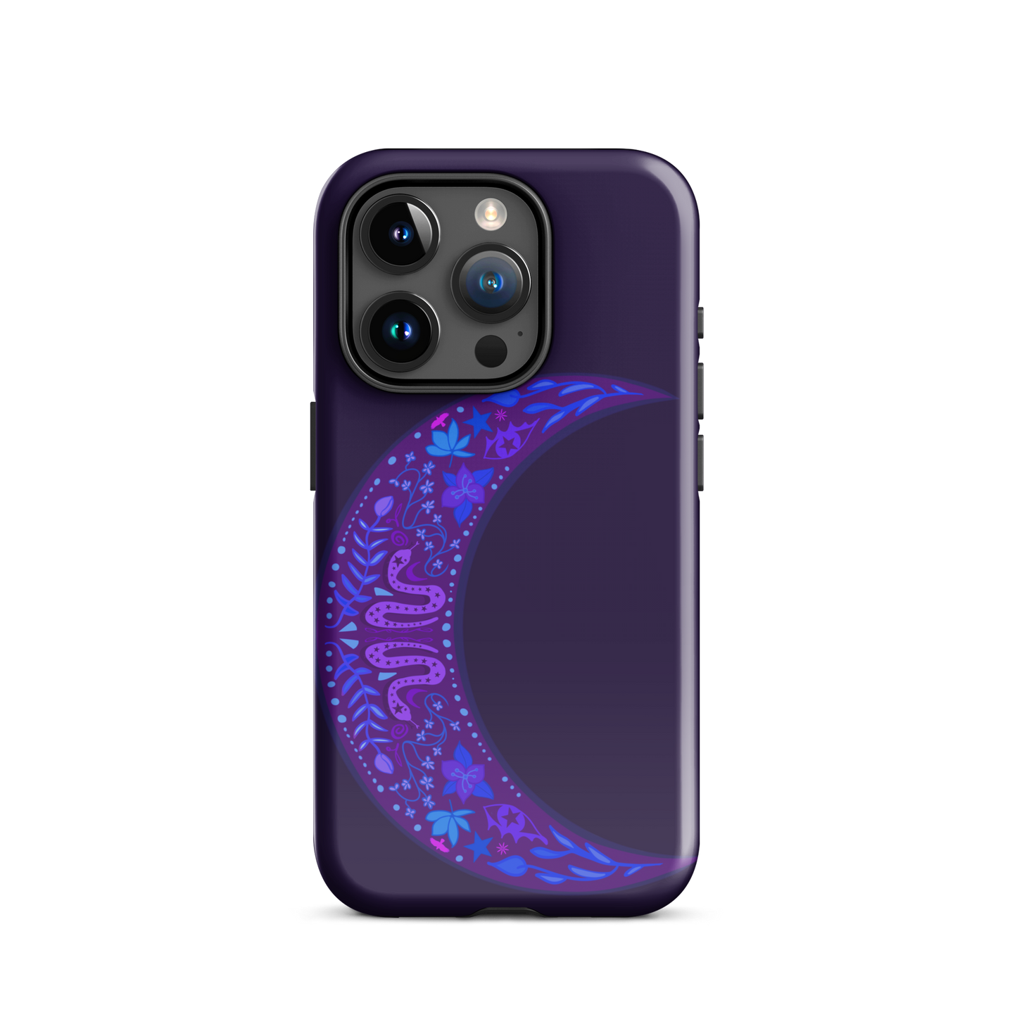 Serpent Moon Folk Art Tough Case for iPhone®