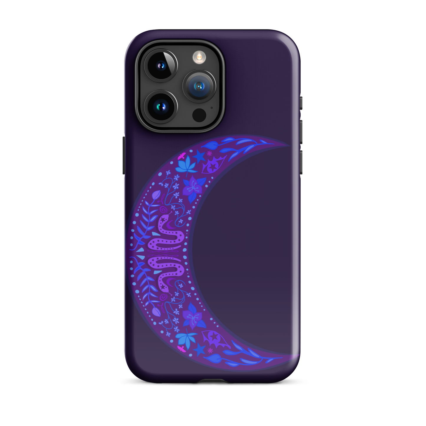 Serpent Moon Folk Art Tough Case for iPhone®