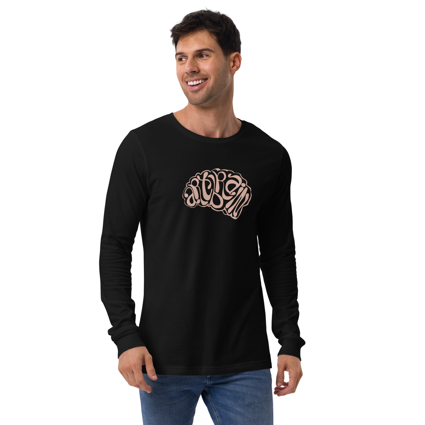 Camiseta de manga larga unisex con logotipo de Artbrain