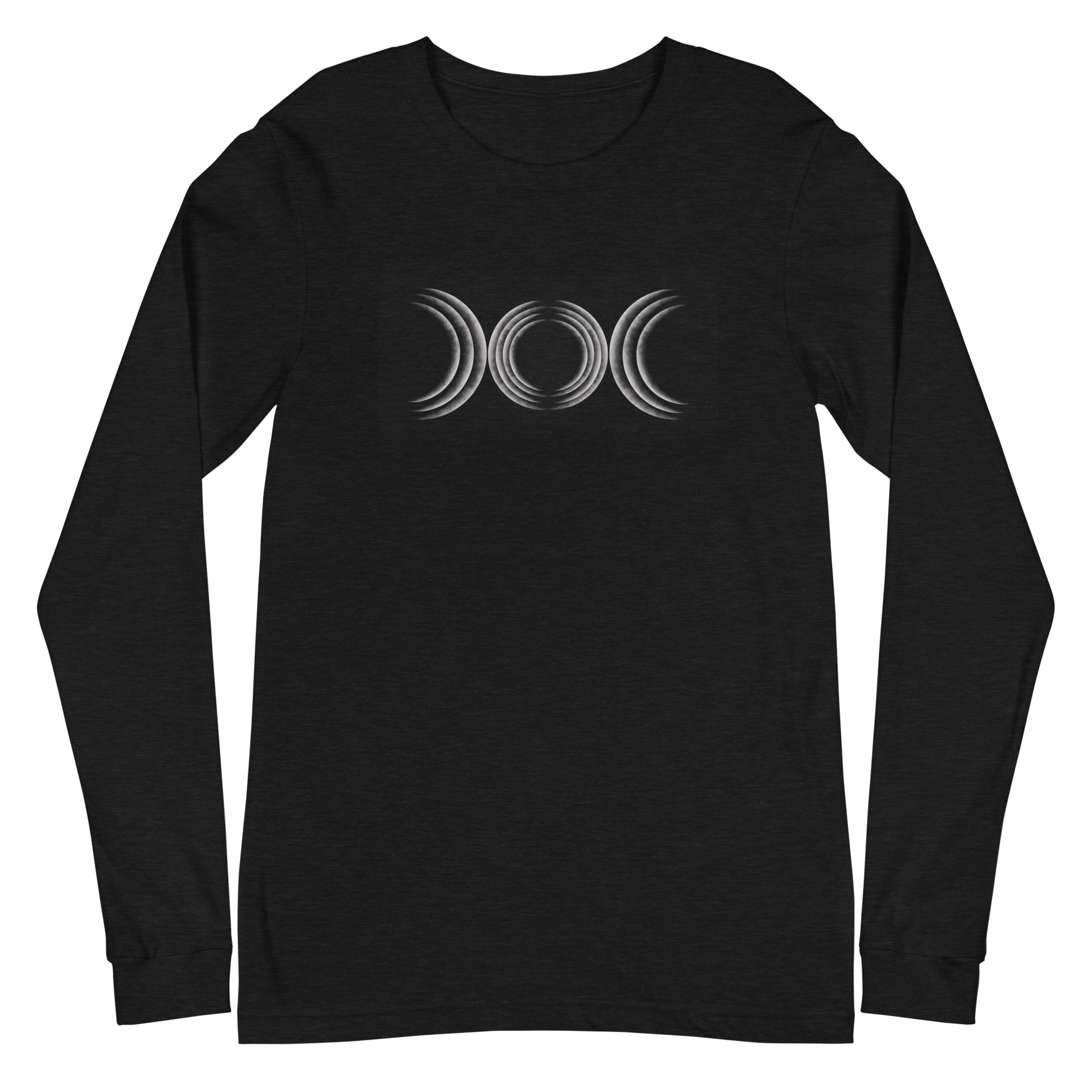 トップス MOON TREE PLANET - long T black MOON TREE PLANET - T shirt black | MOON TREE PLANET