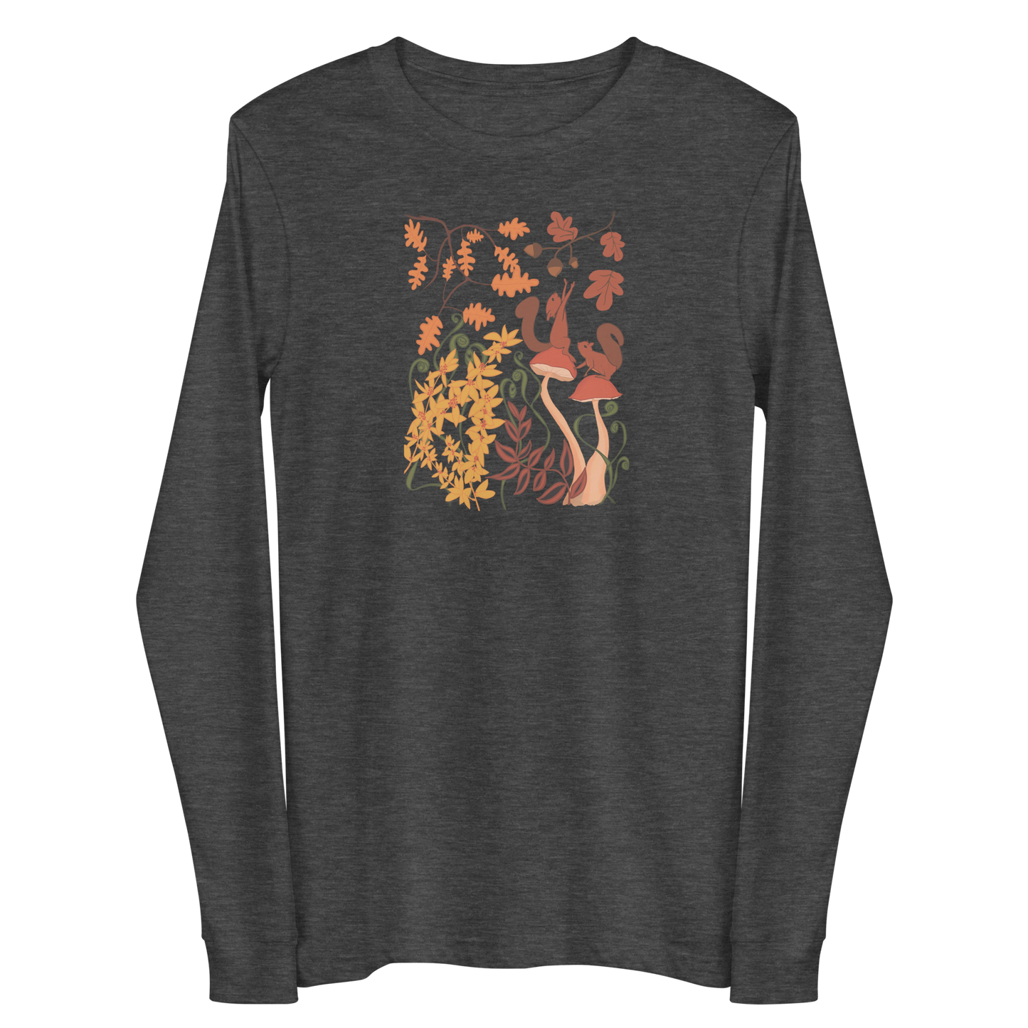 Squirrel's Harvest Haven Langarm-T-Shirt