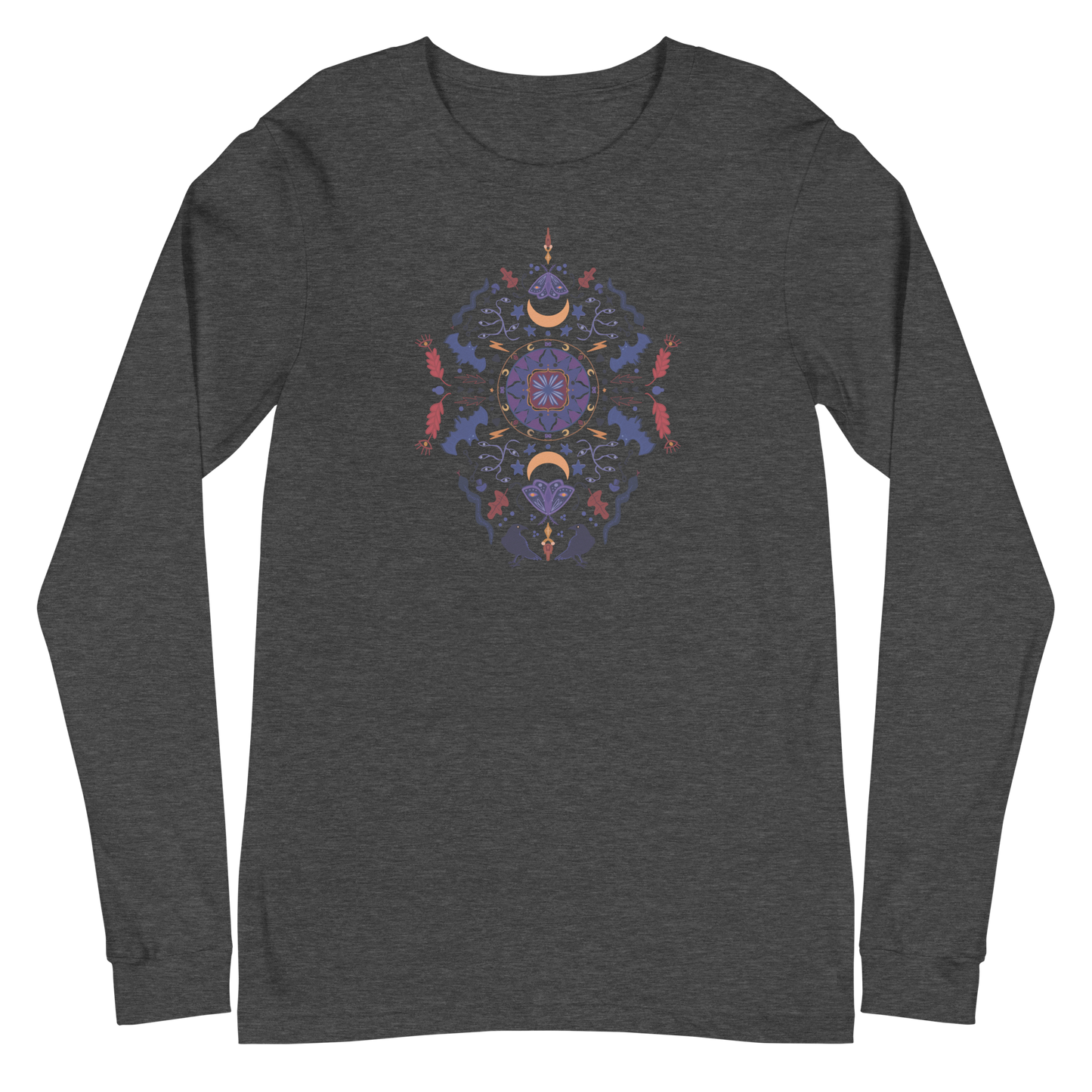 Witchy Folk Art Long Sleeve Tee