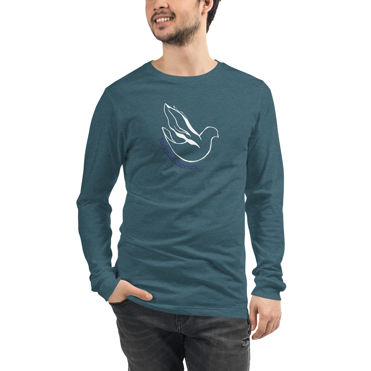 Grace Dove Unisex Long Sleeve Tee