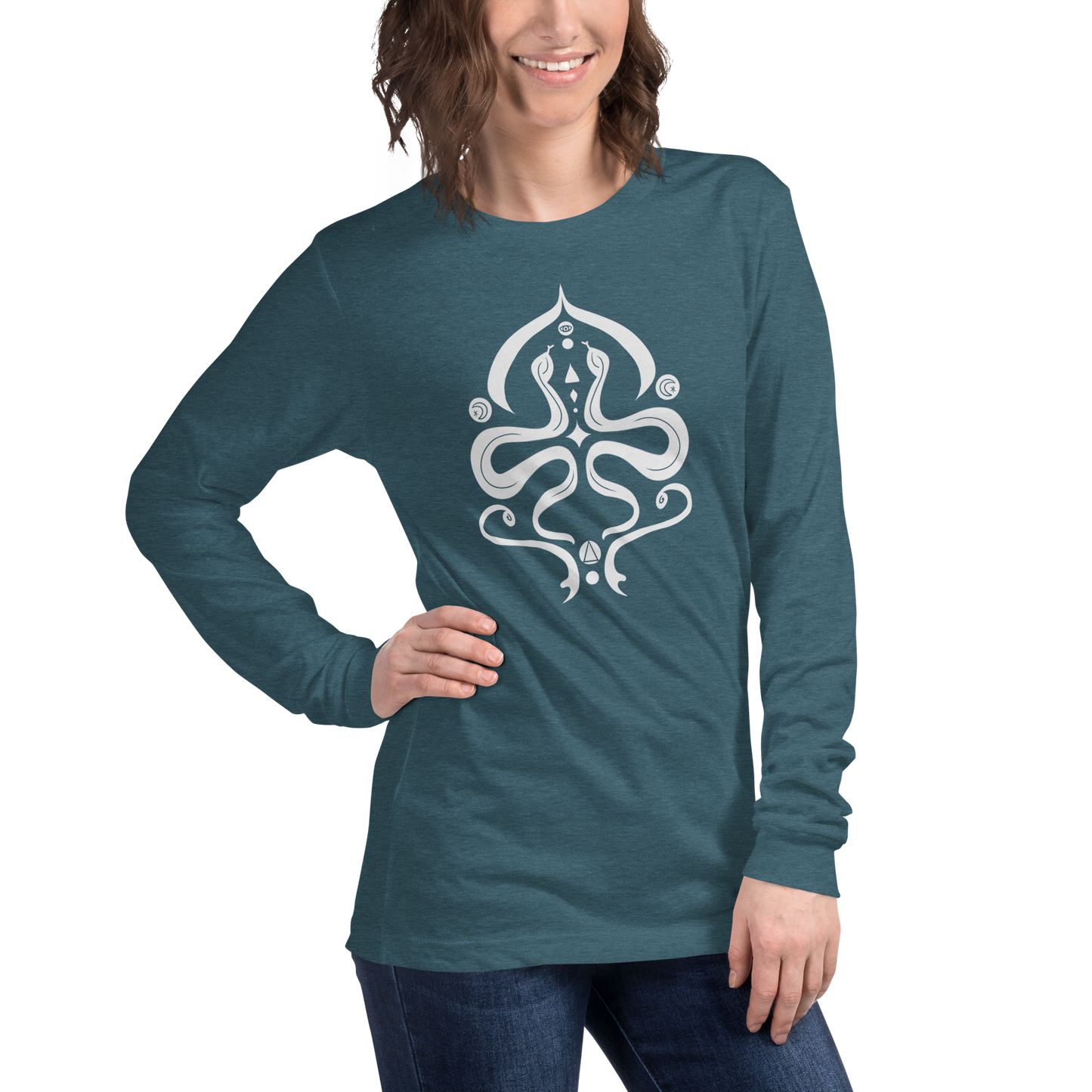 Serpentine Veil Emblem Unisex Long Sleeve Tee