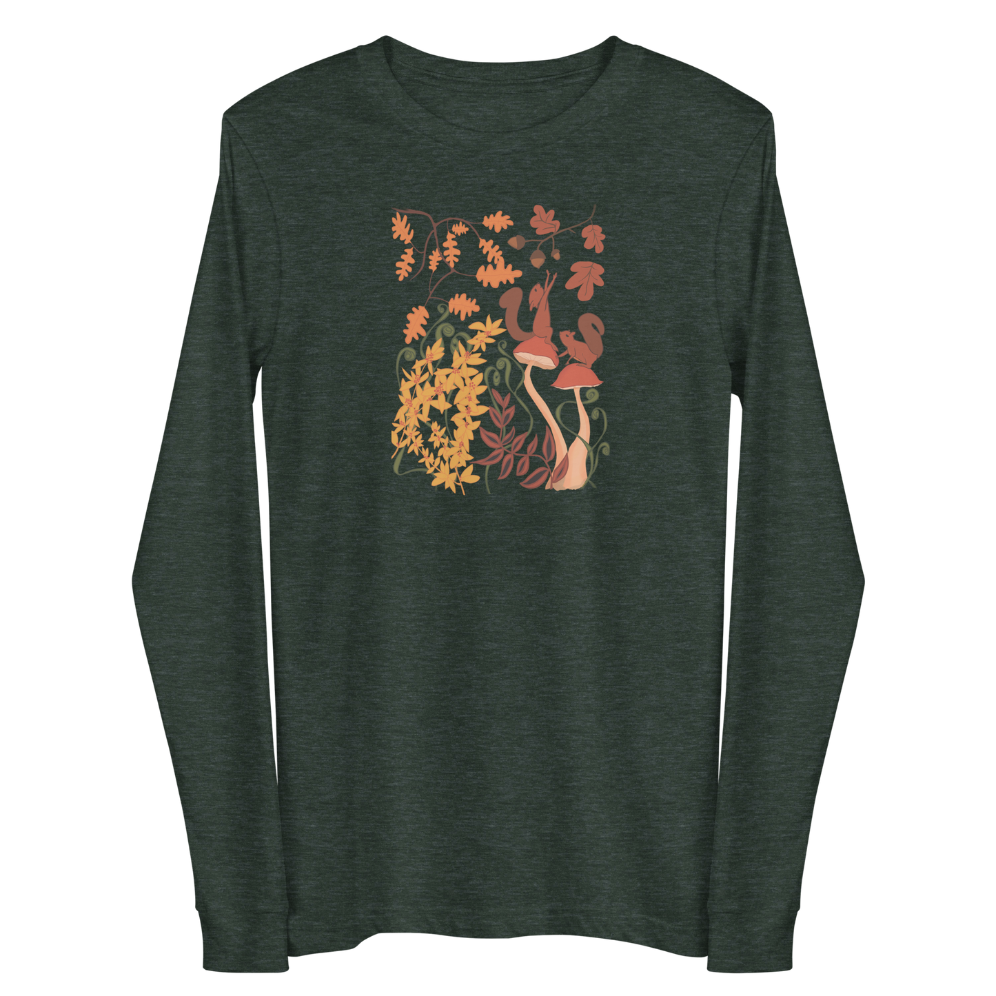 Squirrel's Harvest Haven Langarm-T-Shirt