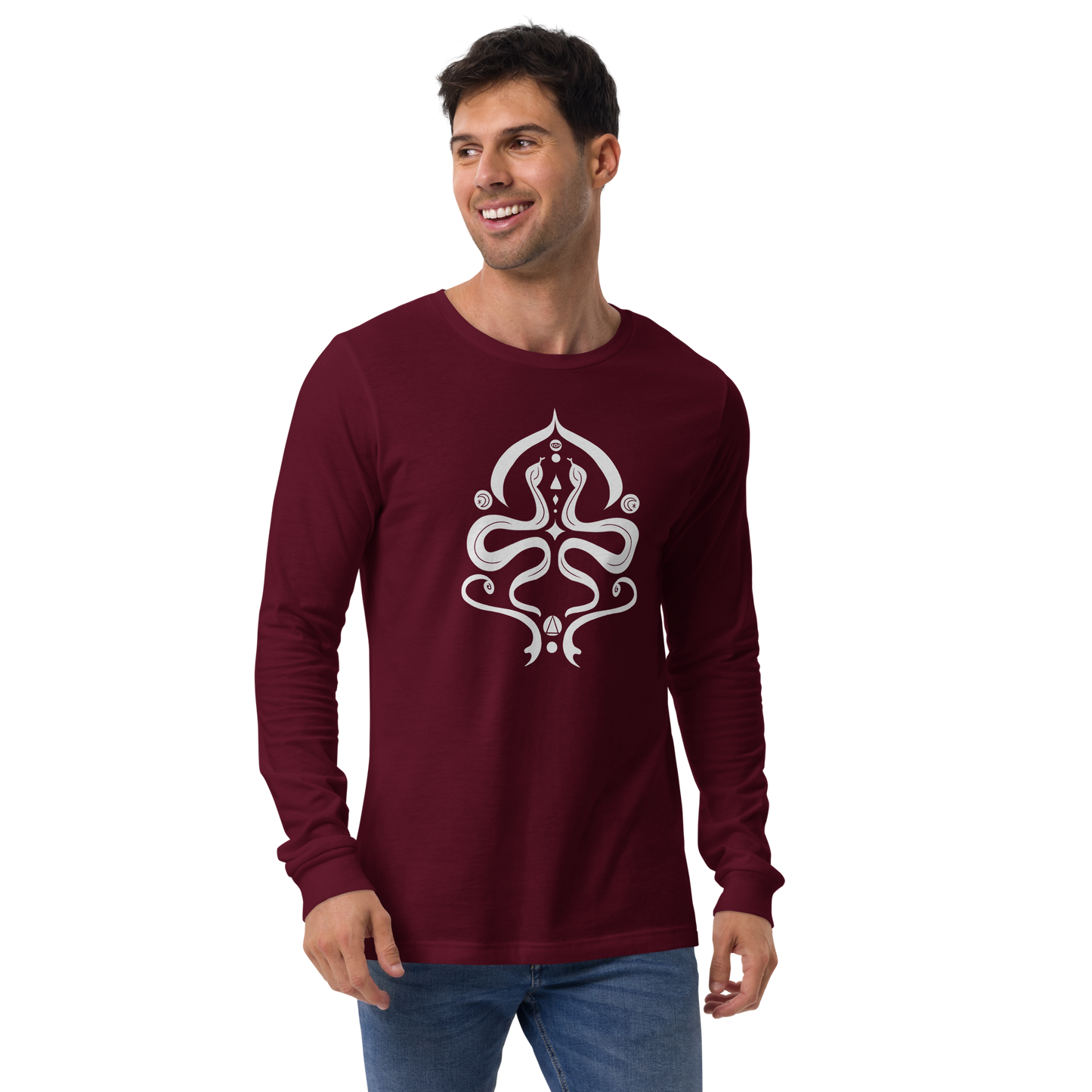 Serpentine Veil Emblem Unisex Long Sleeve Tee