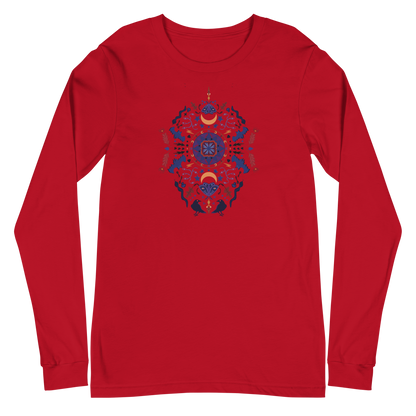 Witchy Folk Art Long Sleeve Tee