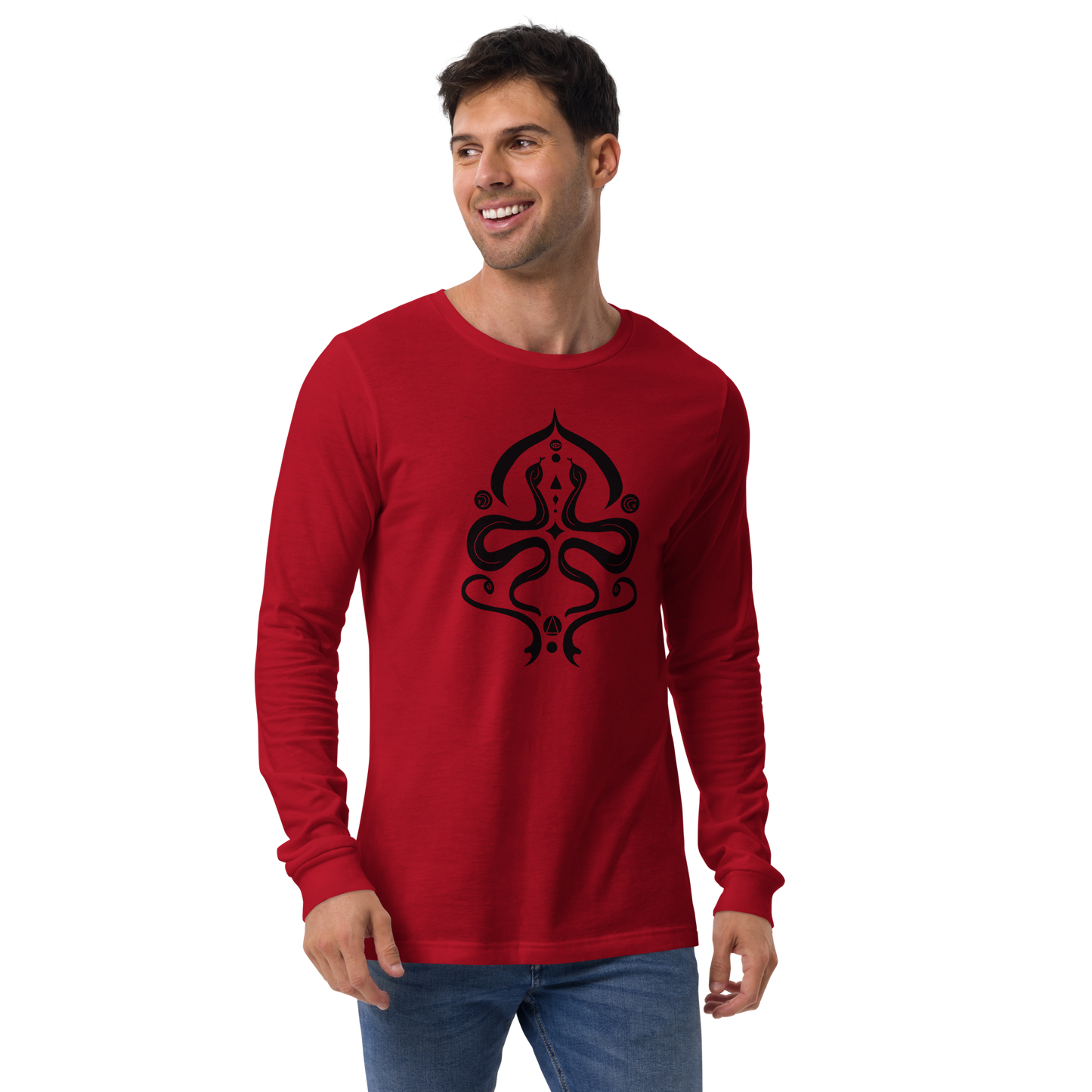 Serpentine Veil Emblem Unisex Long Sleeve Tee