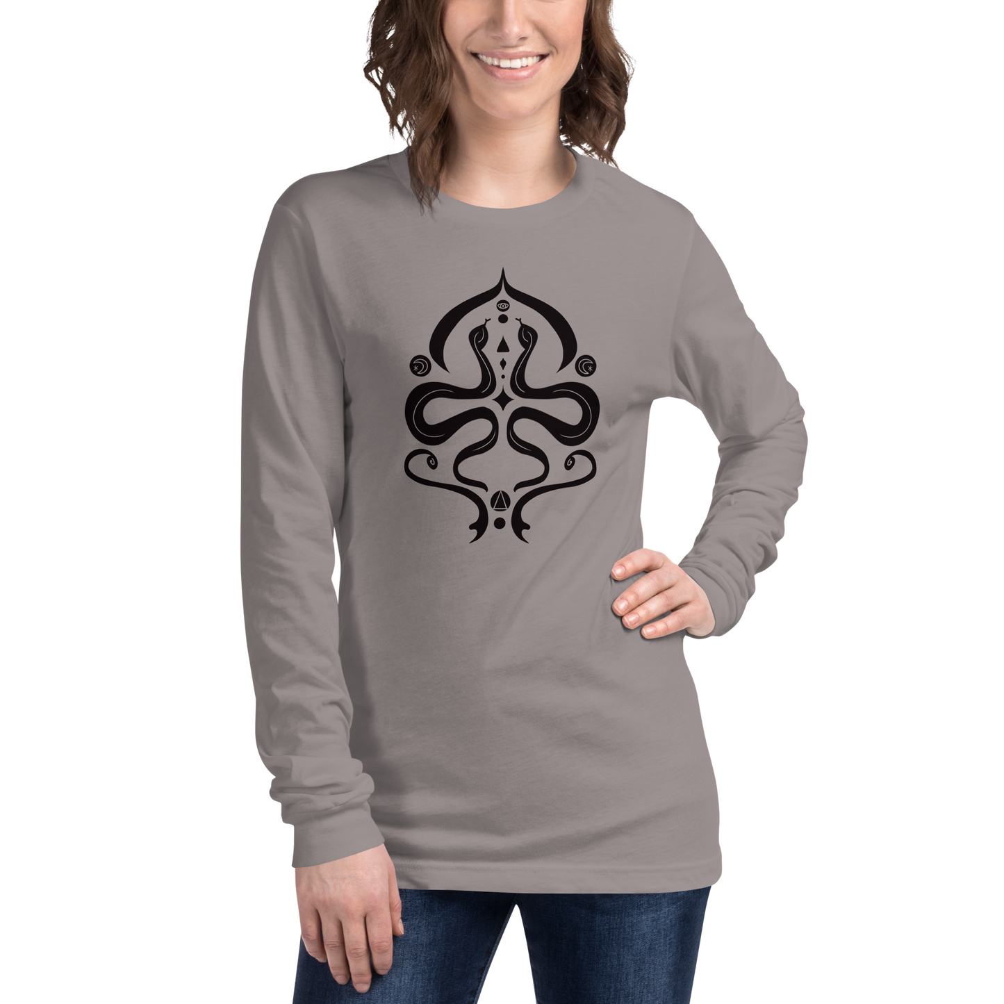 Serpentine Veil Emblem Unisex Long Sleeve Tee