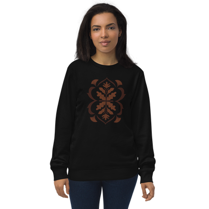 Autumn Filigree Unisex Organic Sweatshirt