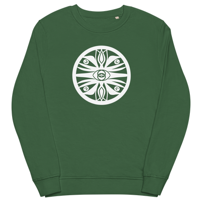 Eye of the Oracle Emblem Unisex Organic Sweatshirt